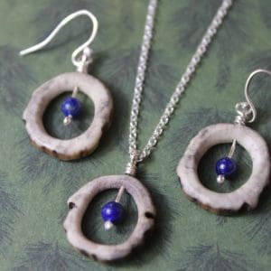 Boucles "Bichettes" - Lapis-lazuli