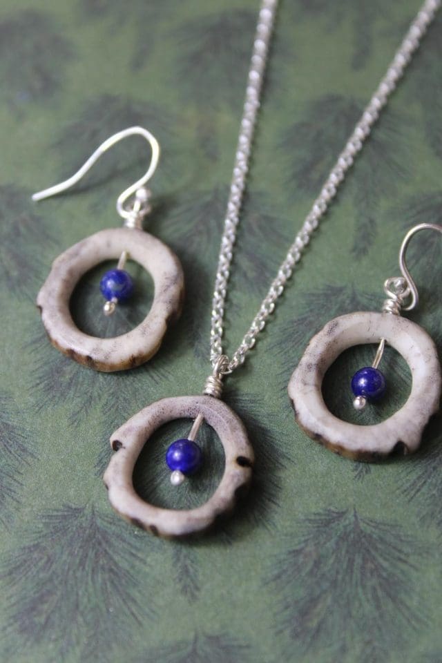 Collier "Bichette" - Lapis-lazuli – Image 2