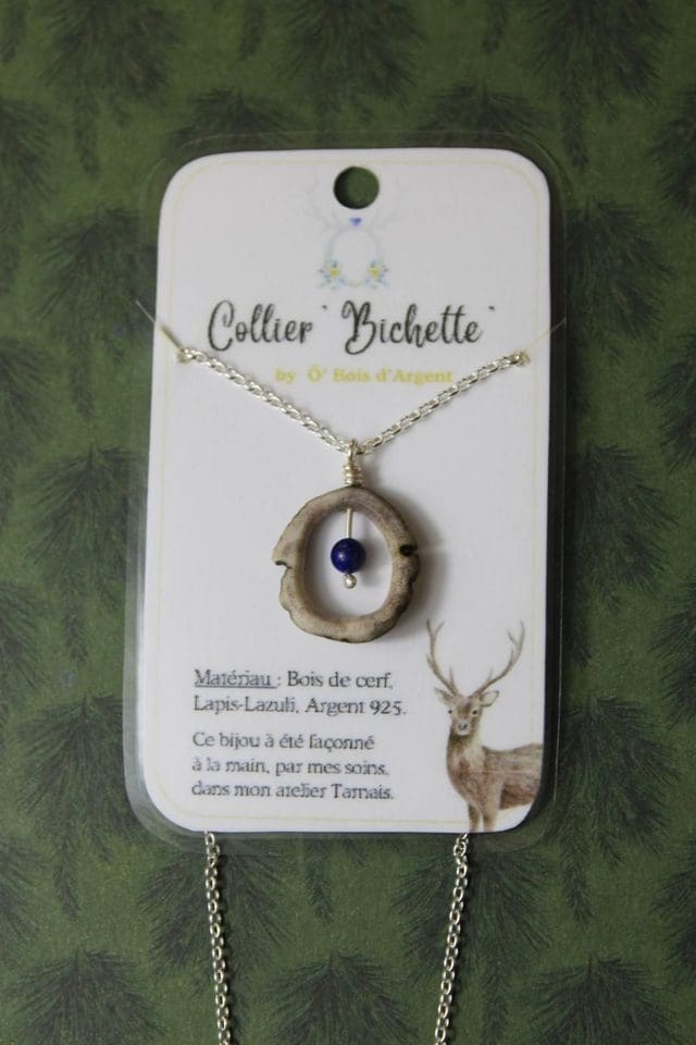Collier "Bichette" - Lapis-lazuli – Image 3