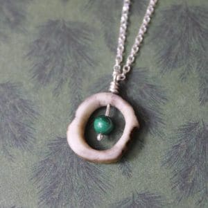 Collier "Bichette" - Malachite