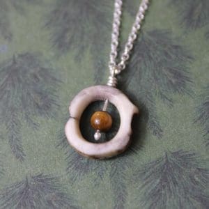 Collier "Bichette" - Œil de tigre