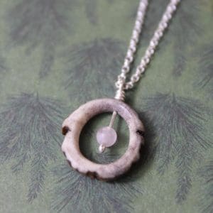 Collier "Bichette" - Quartz Rose